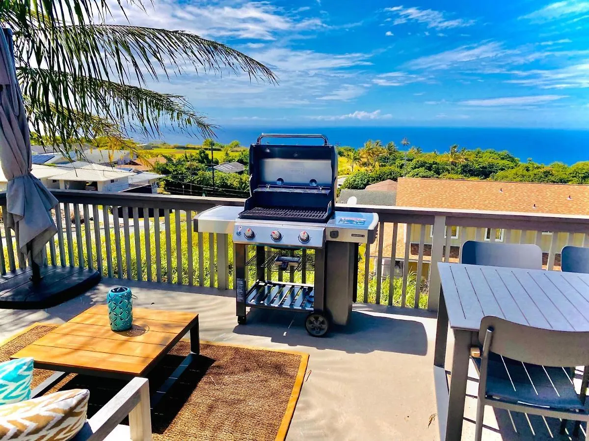 Halekii Sunset Beautiful 4 Bedroom Kealakekua Home
