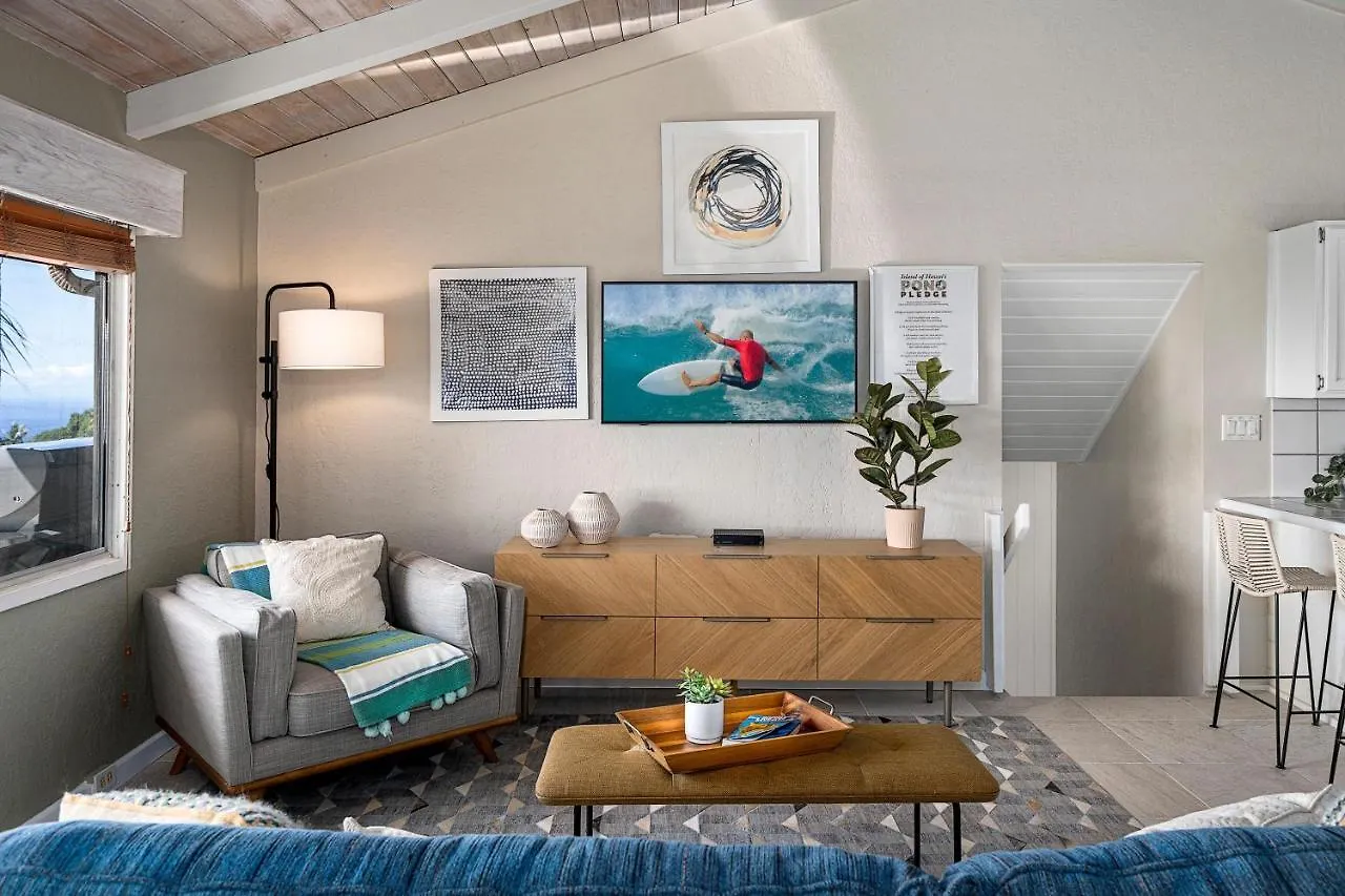 Halekii Sunset Beautiful 4 Bedroom Kealakekua Home 0*,