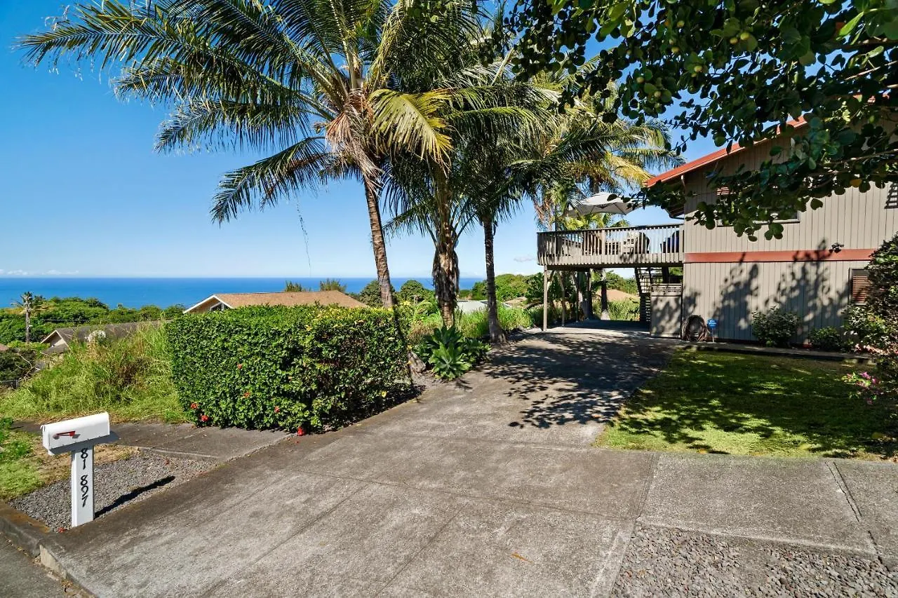 Prázdninový dům Halekii Sunset Beautiful 4 Bedroom Kealakekua Home USA