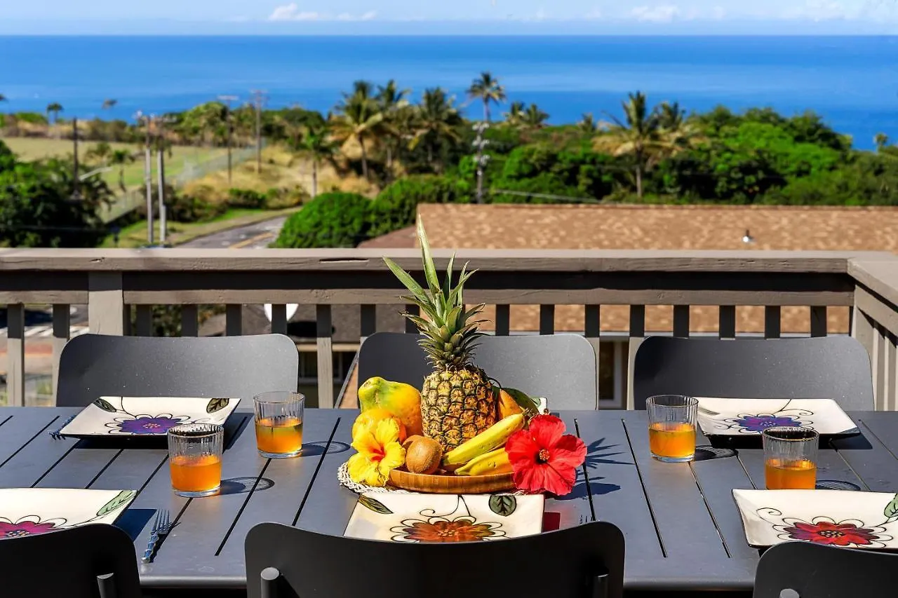 Halekii Sunset Beautiful 4 Bedroom Kealakekua Home 0*,