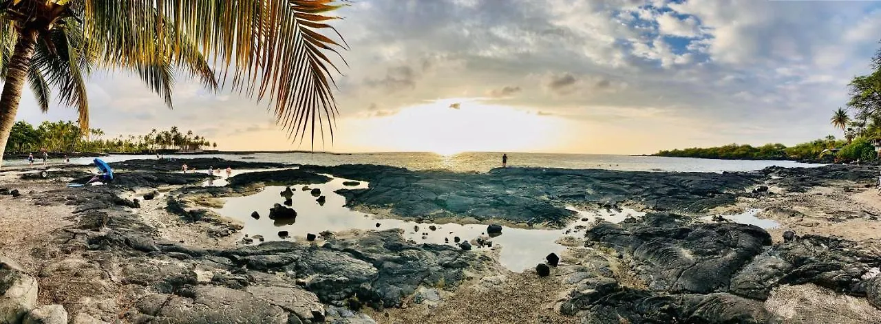 Halekii Sunset Beautiful 4 Bedroom Kealakekua Home Nyaraló
